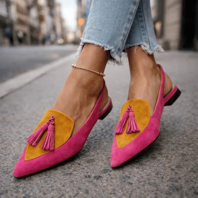 Macy - Platte Loafers met Kwastjes Voor Dames