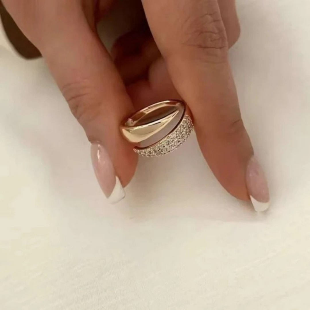 Bague pour femme - Ajustable et élégante avec un éclat subtil