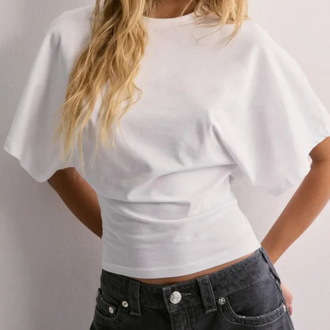 T-shirt met Wijde Mouwen - UrbanMuse