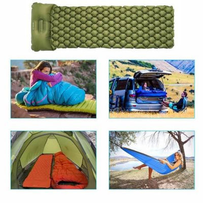 Camping Matras - Ultralicht Met Ingebouwd Kussen