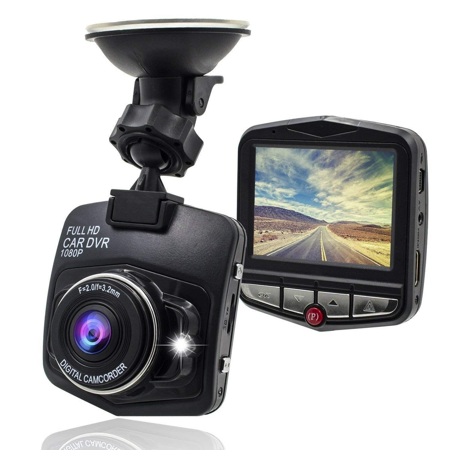 Dashcam - Full HD 1080P Opnames met 16GB Geheugenkaart - RoadVision
