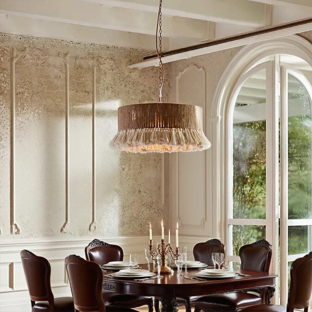Scandinavische LED Hanglamp-Kroonluchter met Touwdesign