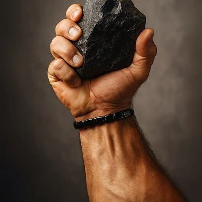 Energie armband met hematiet