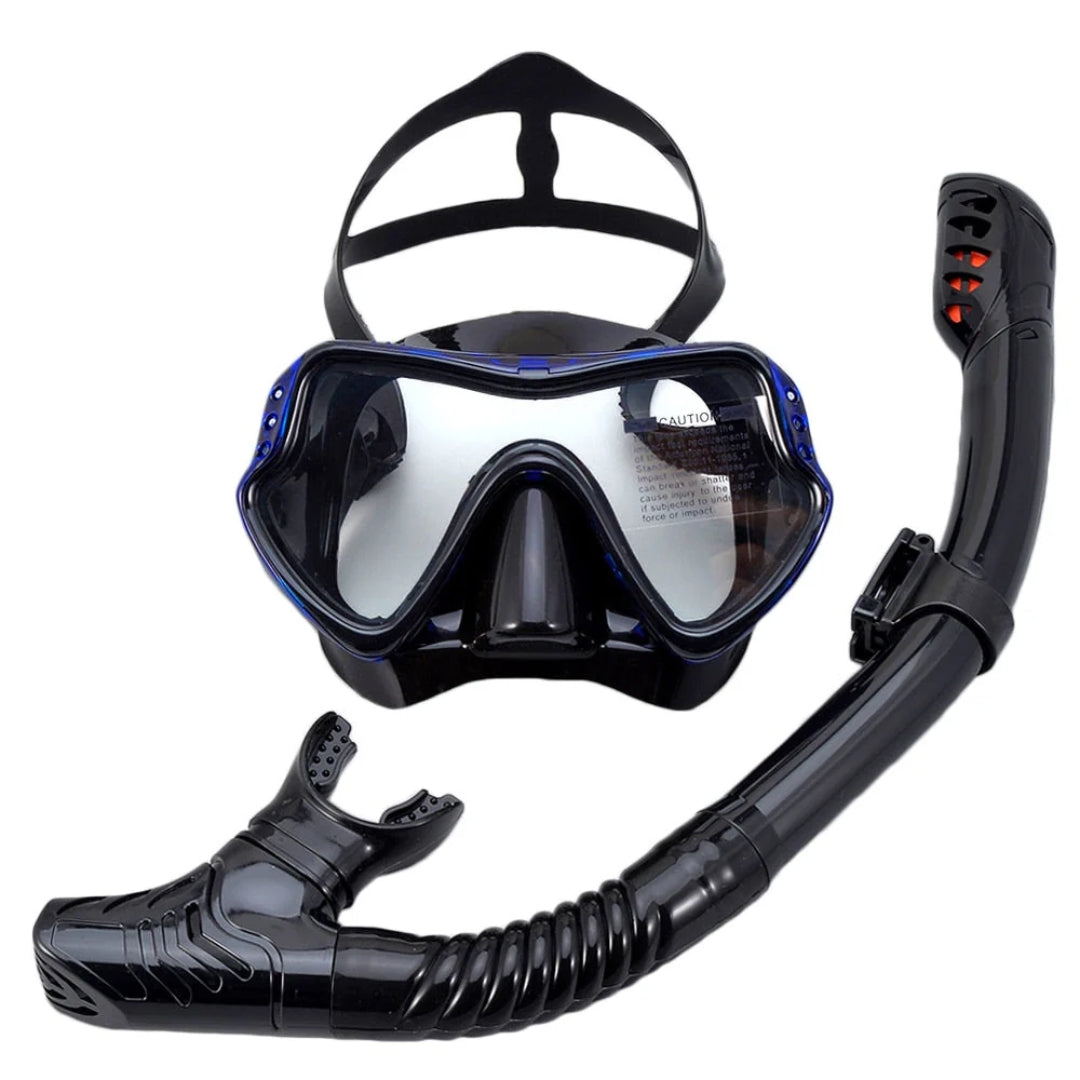 Snorkel Set - Luxe Duikmasker Met 180° Panoramisch Zicht