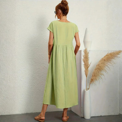 Elegante en comfortabele lange zomerjurk voor dames