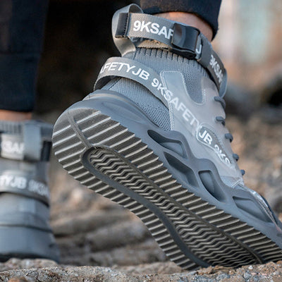 Werkschoenen met stalen neus