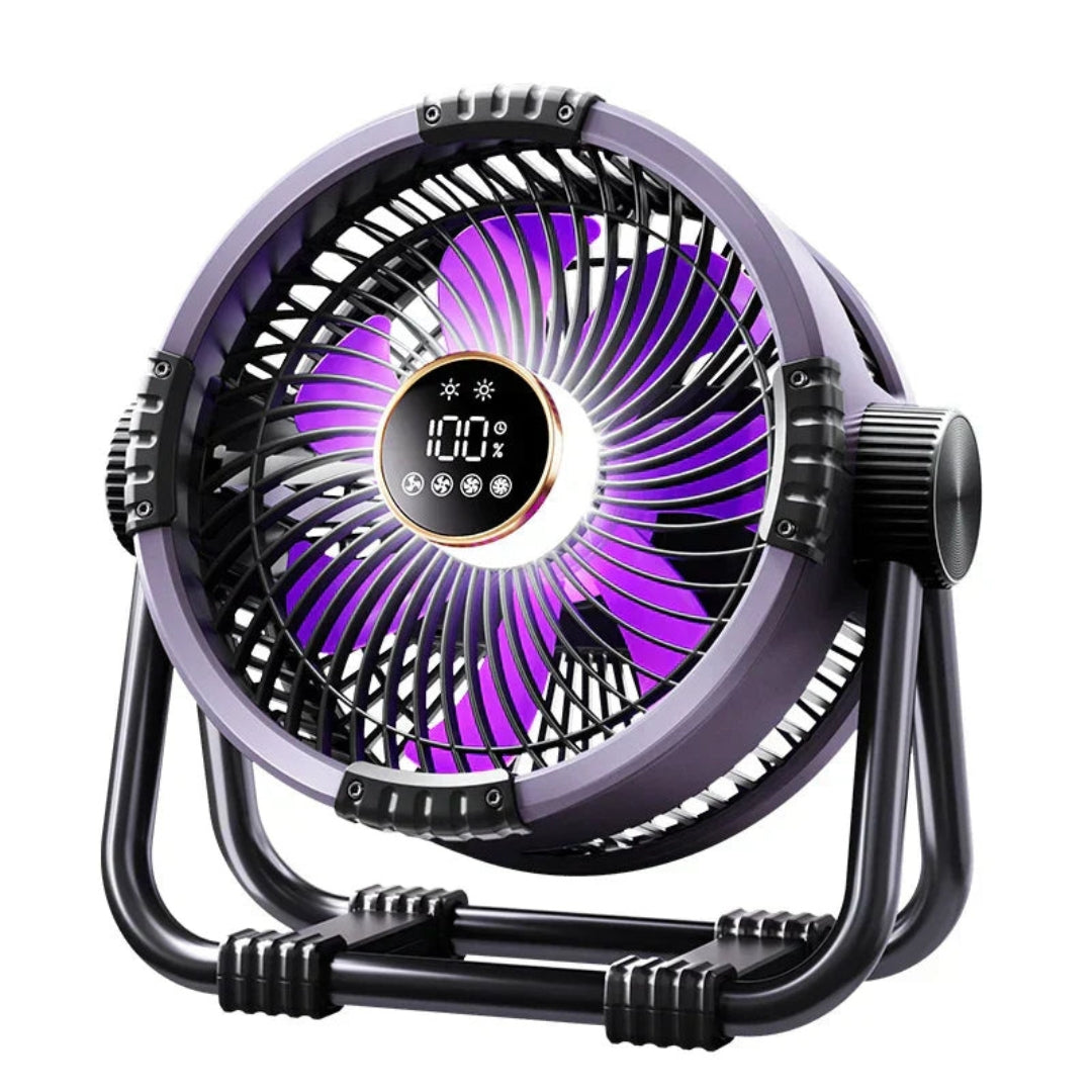 Campingventilator met 20.000 mAh Accu
