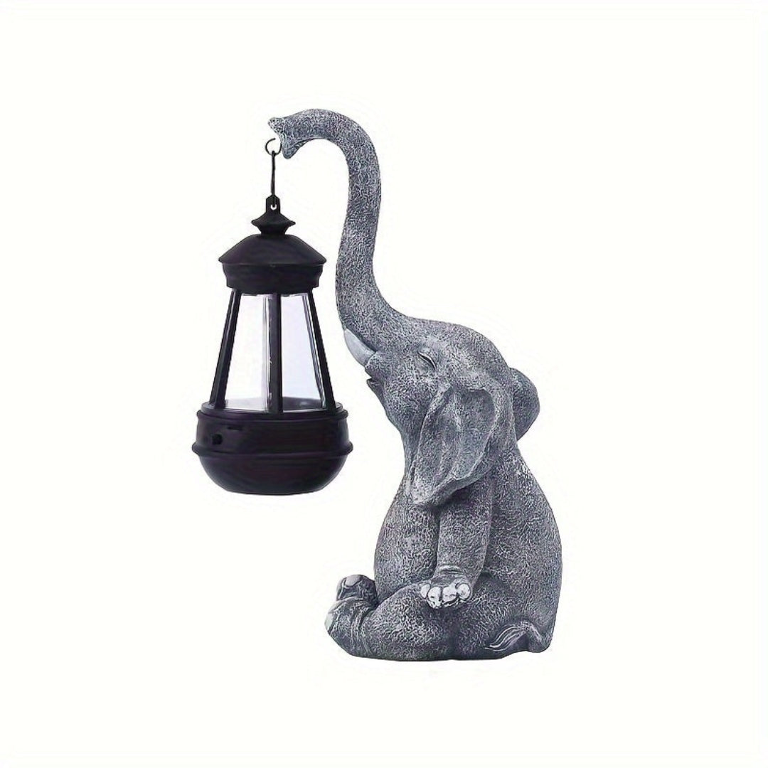 Solar Olifant - Decoratieve Lantaarn Op Zonne-Energie