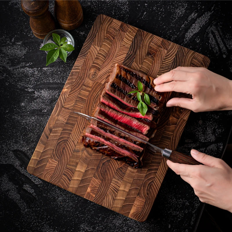 Snijplank - Luxe Teakhouten Keukenplank - ChefTeak