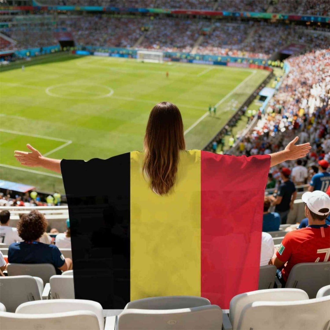 WK Vlag - Lichtgewicht Supporterscape Voor Fans - Support Cape
