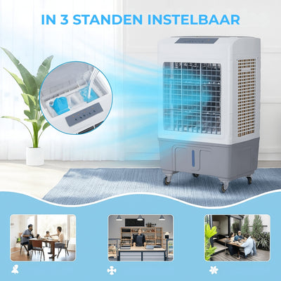 Mobiele Airco - 40L Voor Thuis en Kantoor