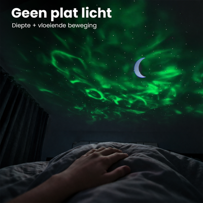 Projecteur Galaxie - Ciel Étoilé Mouvant avec Réaction Sonore