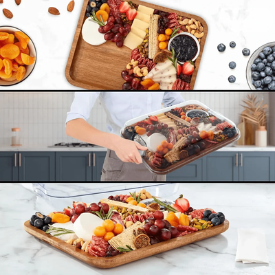 Snijplank - Snackplank met Opbergvakken - VersaBoard