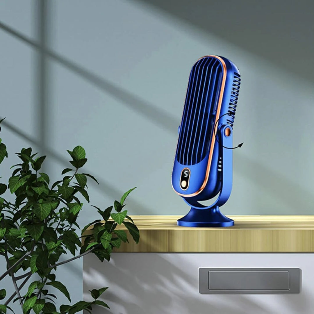 Draagbare Ventilator - Krachtige Verkoeling Met Stille Werking