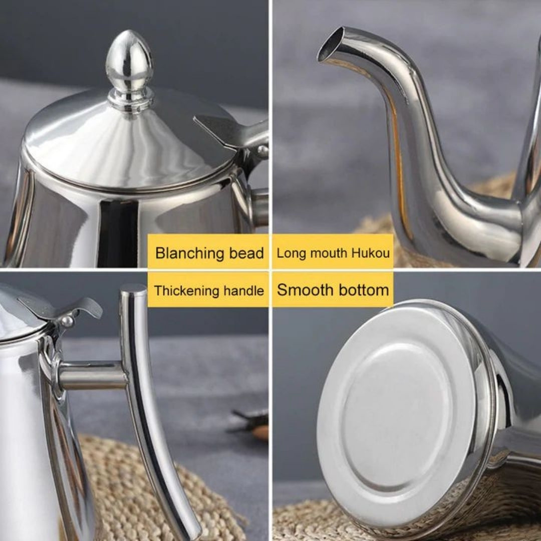 Waterkoker - RVS Inductie Waterkoker met Filter voor Pure Smaak - AquaSteel