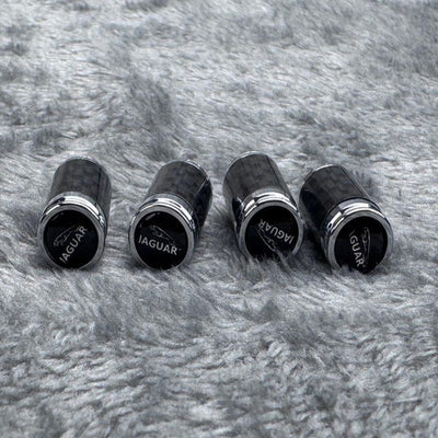 Capuchons de valve de pneu en fibre de carbone – Kit de protection de roue étanche