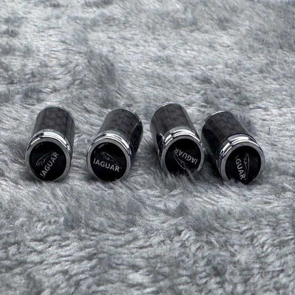Capuchons de valve de pneu en fibre de carbone – Kit de protection de roue étanche