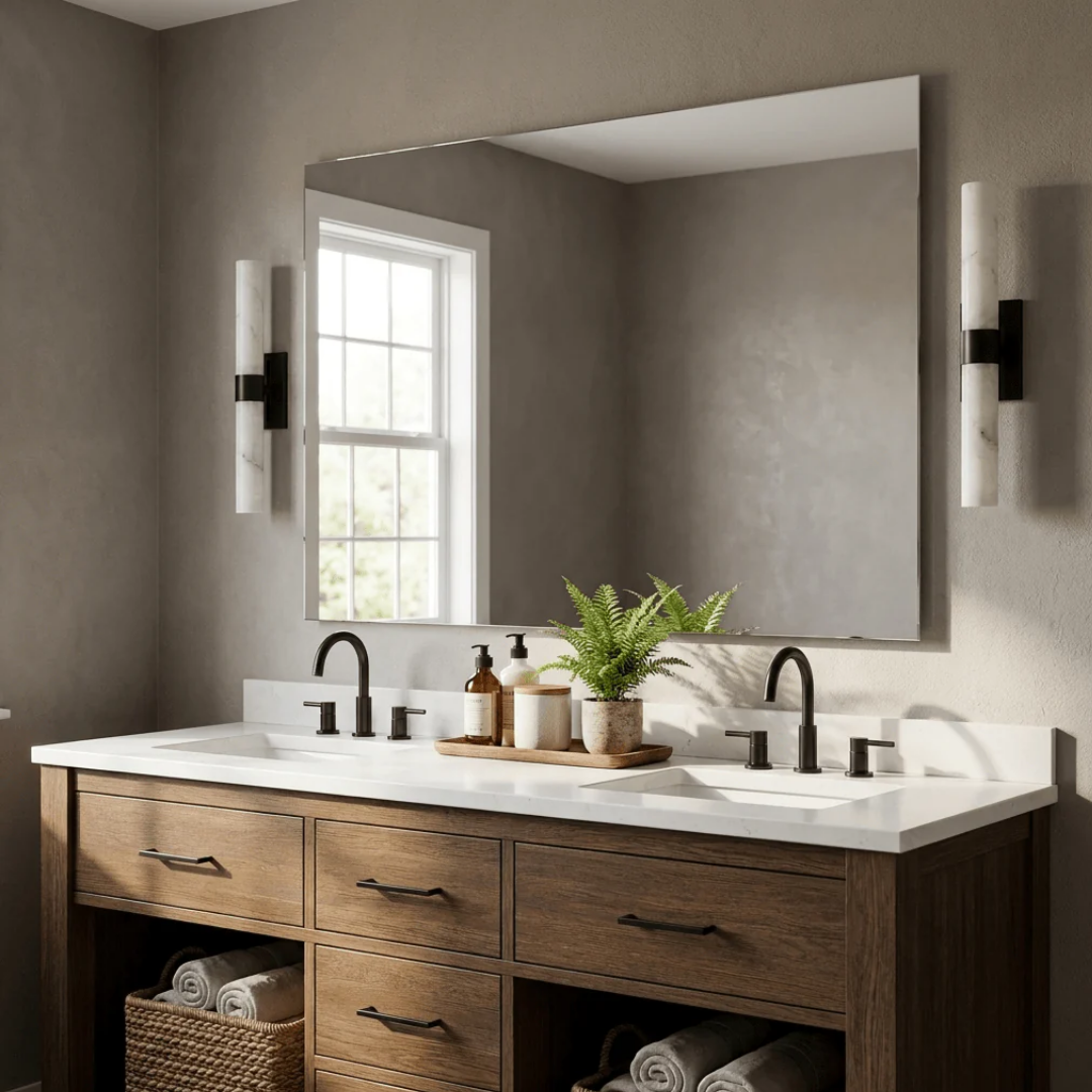 MYHOME® - Alabaster Cilinder Design Wandlamp