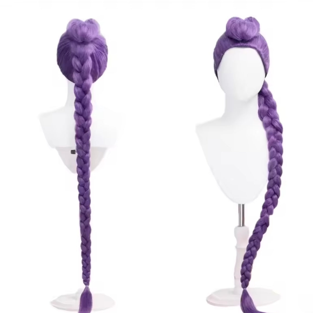 Kpop Rumi Cosplay Kostuum - Complete Cosplay Set met Pruik - Moonvex