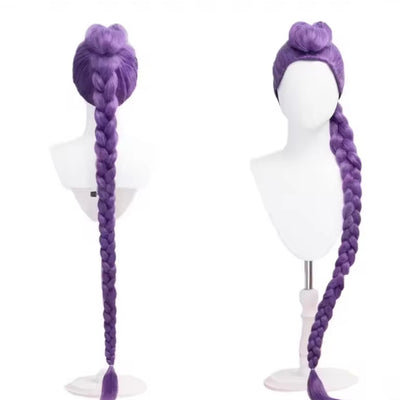 Kpop Rumi Cosplay Kostuum - Complete Cosplay Set met Pruik - Moonvex