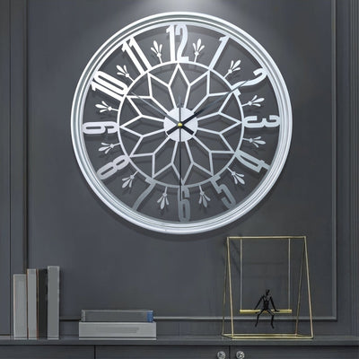 MYHOME® - Moderne Scandinavische Wandklok Van Metaal