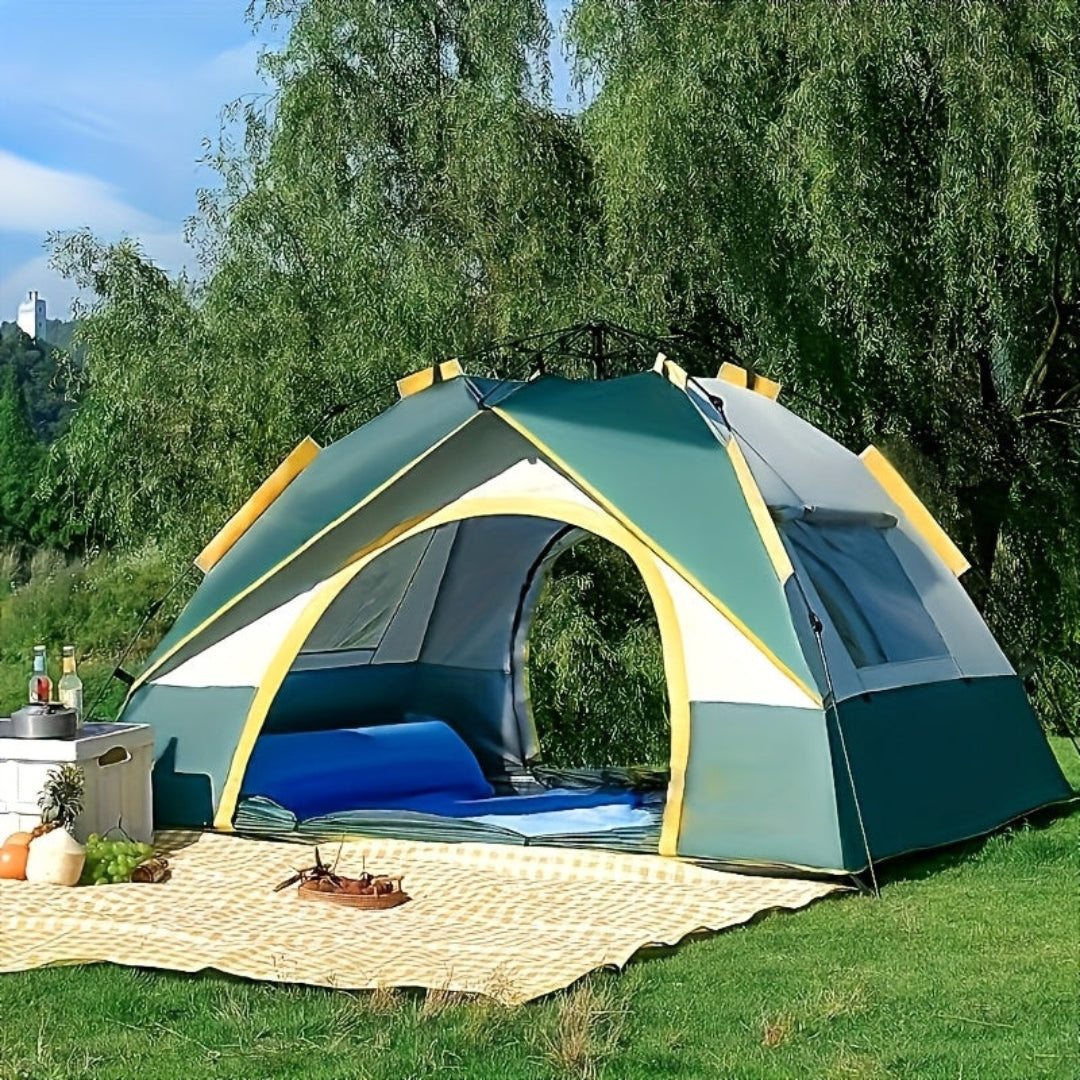 Camping Tent - 4 Persoons voor Outdoor Gebruik - Trailvora