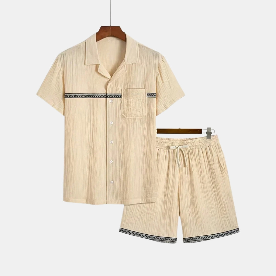 Casual Zomer Set met Short - CoastCraft