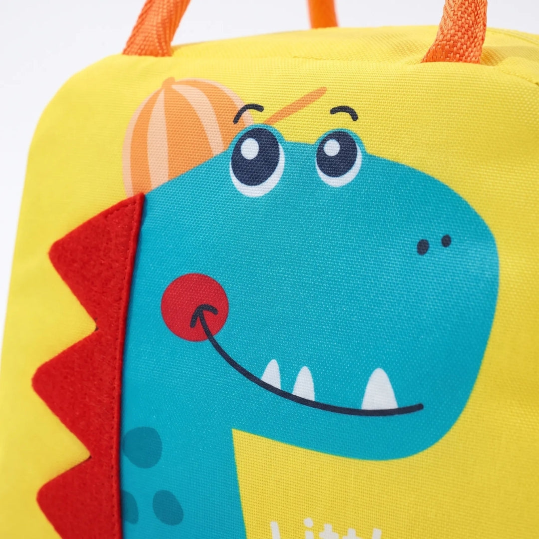 Lunchtas - Geïsoleerd Model met Speelse Dierenprint