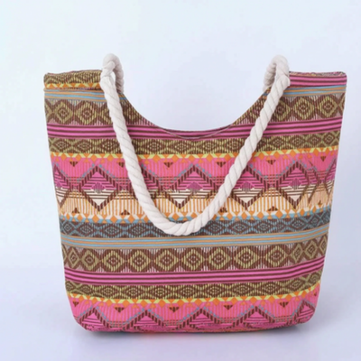 Shopper Schoudertas Met Print - Amely