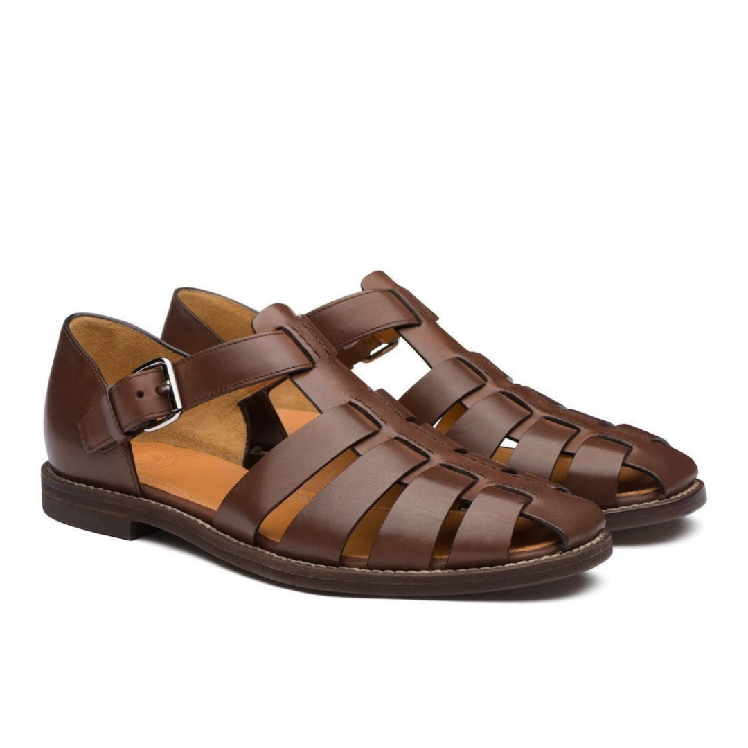 Premium Herresandaler med Hæl