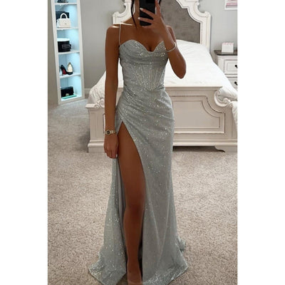 Avelisse - Gala Jurk met Glitters en Split