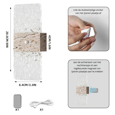LED bewegingssensor lamp - Oplaadbare Slimme Verlichting