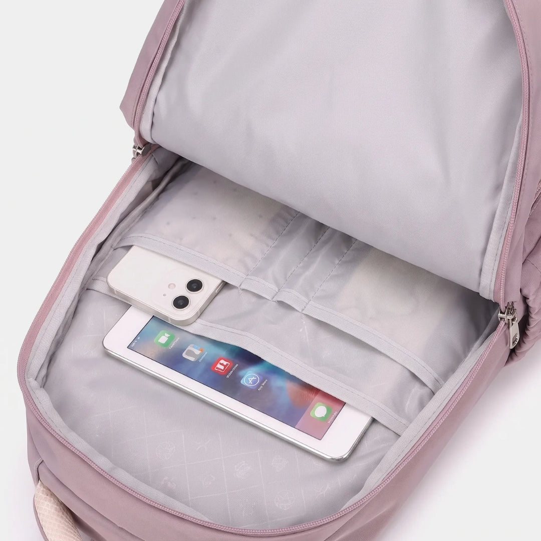 Schooltas Voor Meiden met Ruim Design en Meerdere Vakken