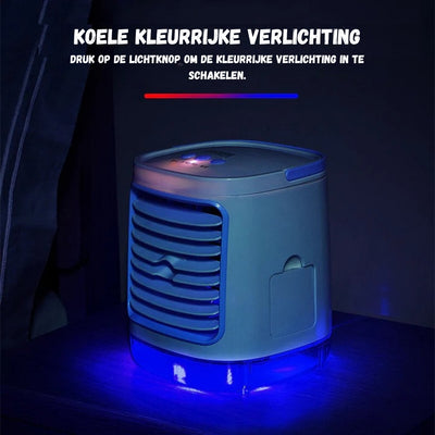 Mini Ventilator - Draagbare Air Cooler met Verneveling - CoolBreezy
