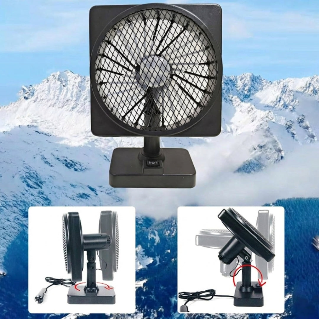 Auto Ventilator 12V - Draagbare 360° Verkoeling