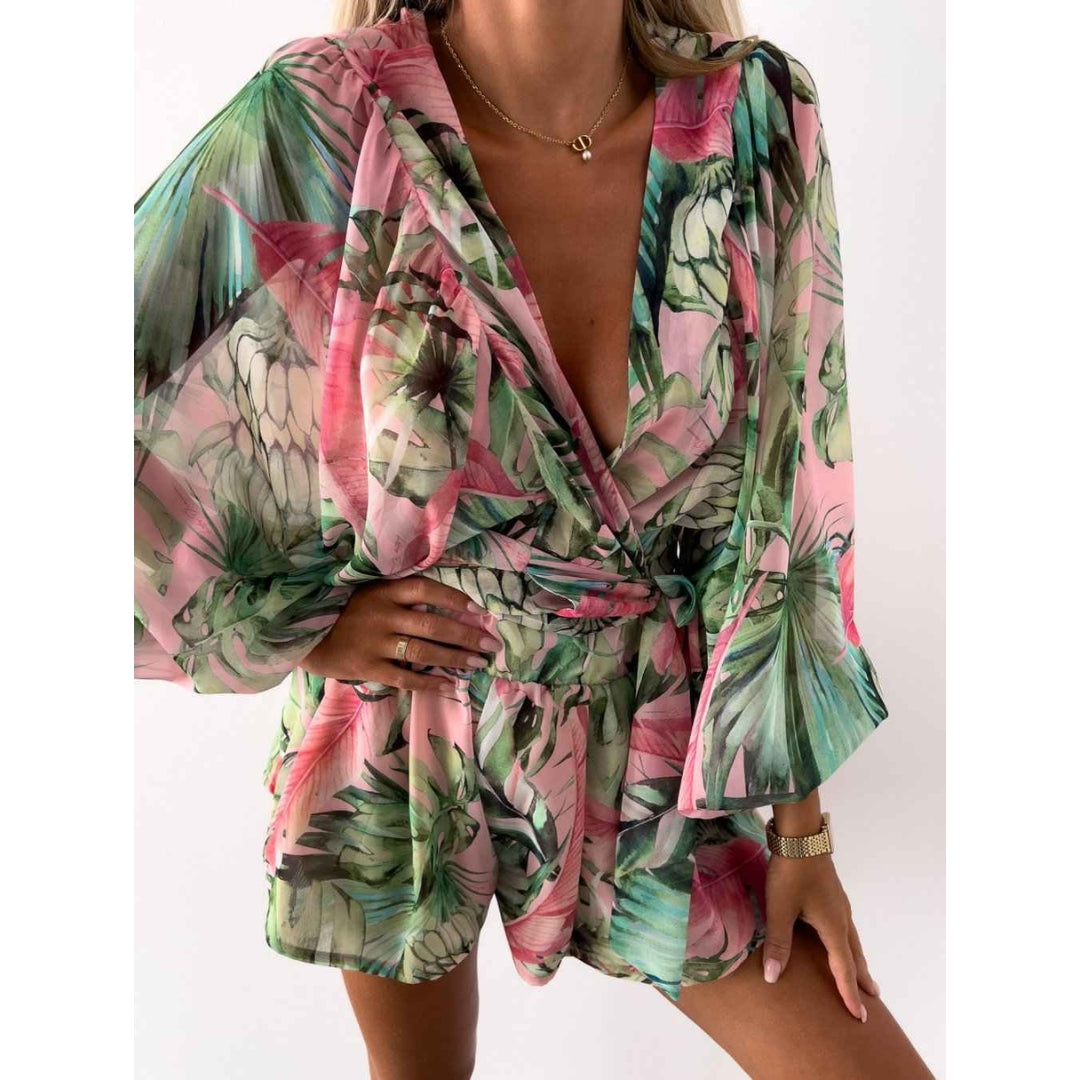 Zomer Set Dames - Elegante Tweedelige Blouse en Short Set