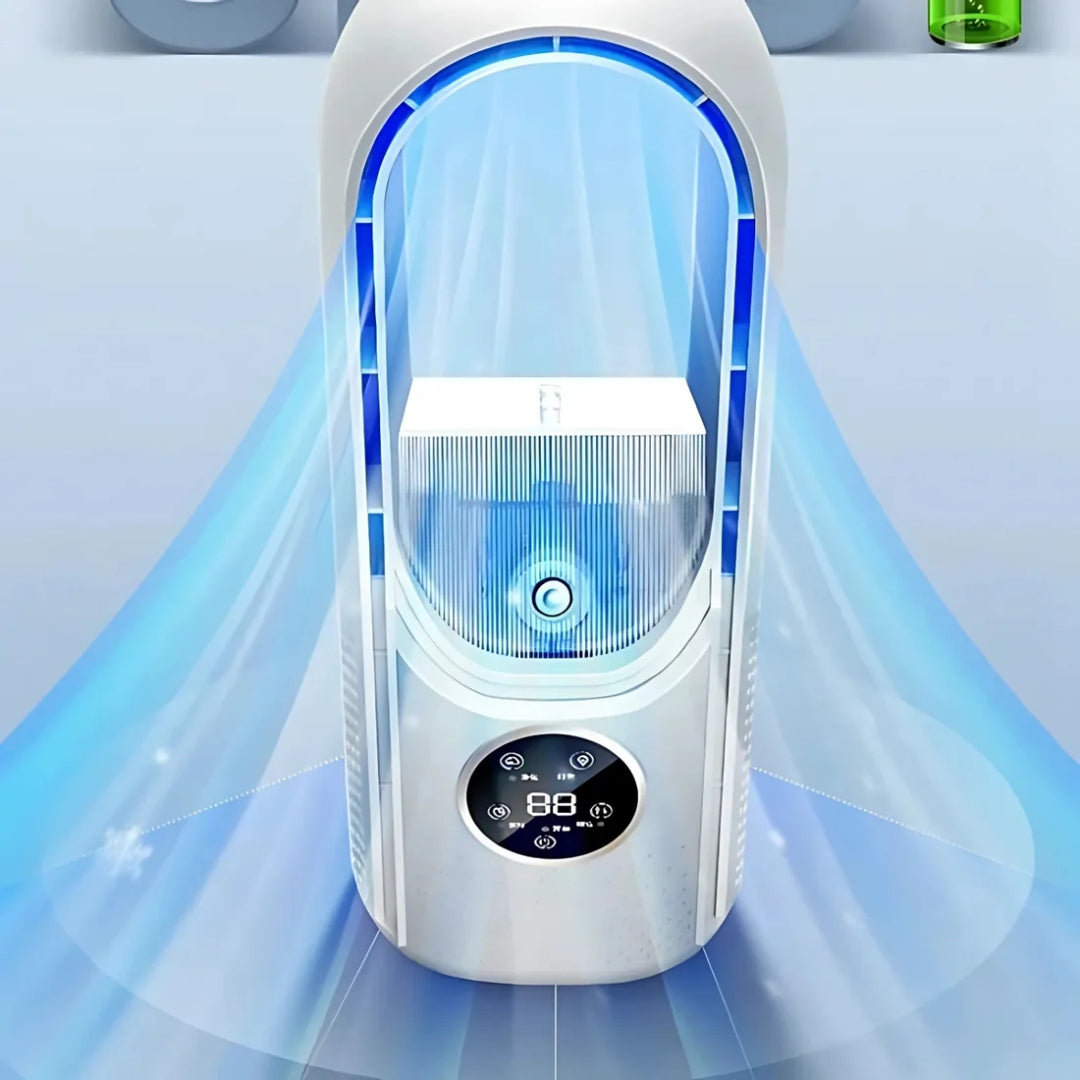Draagbare 3-in-1 Airco - Stille Mobiele Luchtkoeler