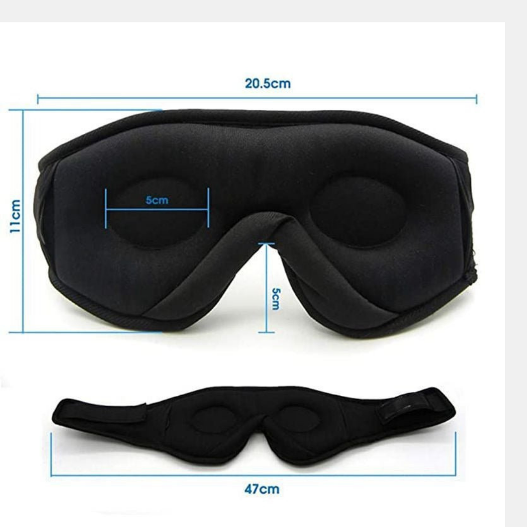 Slaapmasker - Bluetooth Slaapmasker met Muziek - DreamWave