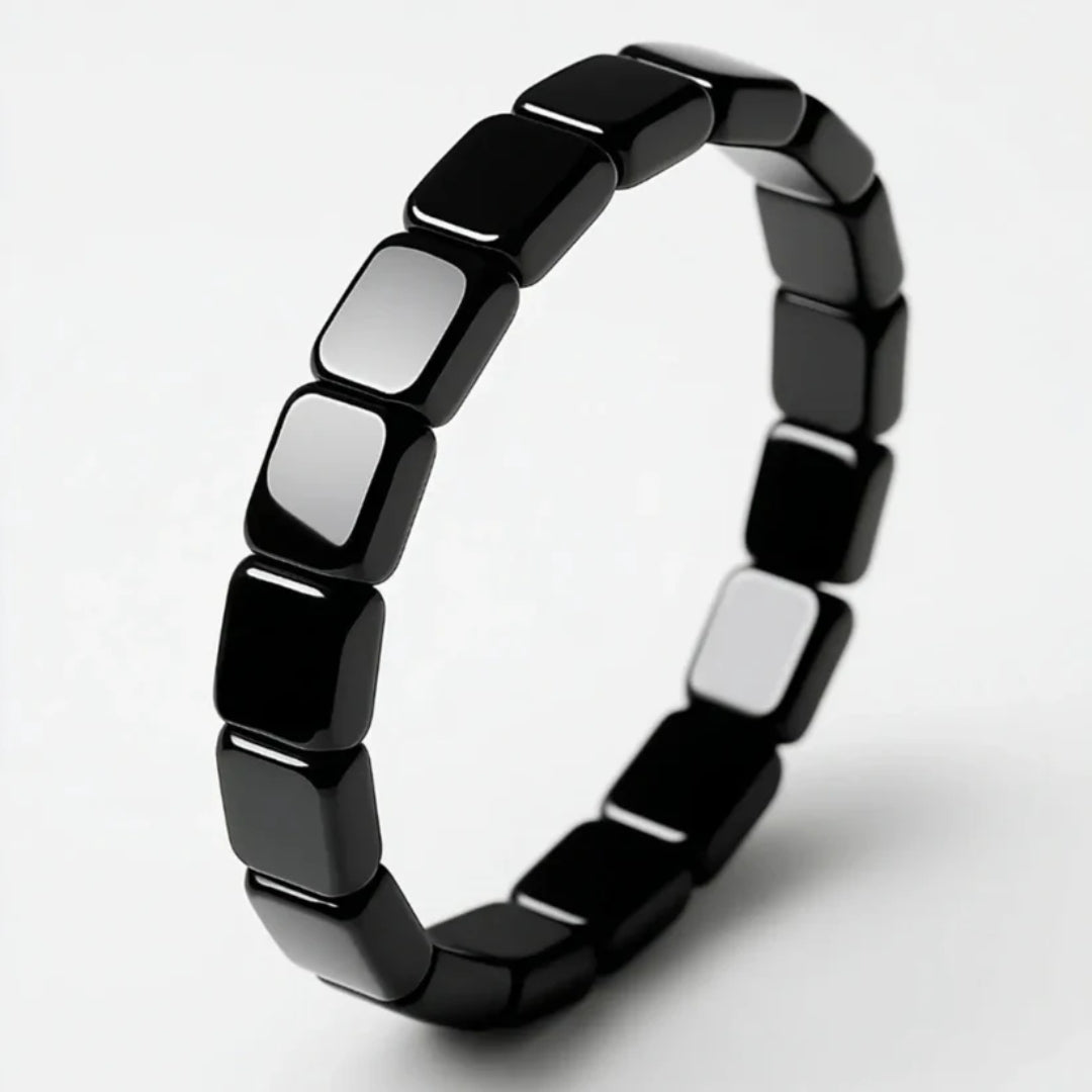 Energie armband met hematiet