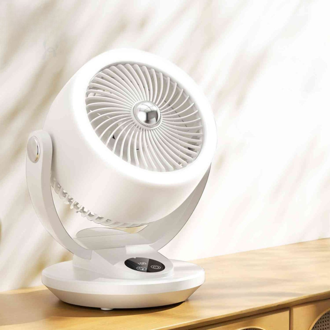 Ventilator - Stille Mini Ventilator met Krachtige Luchtcirculatie - Airstream