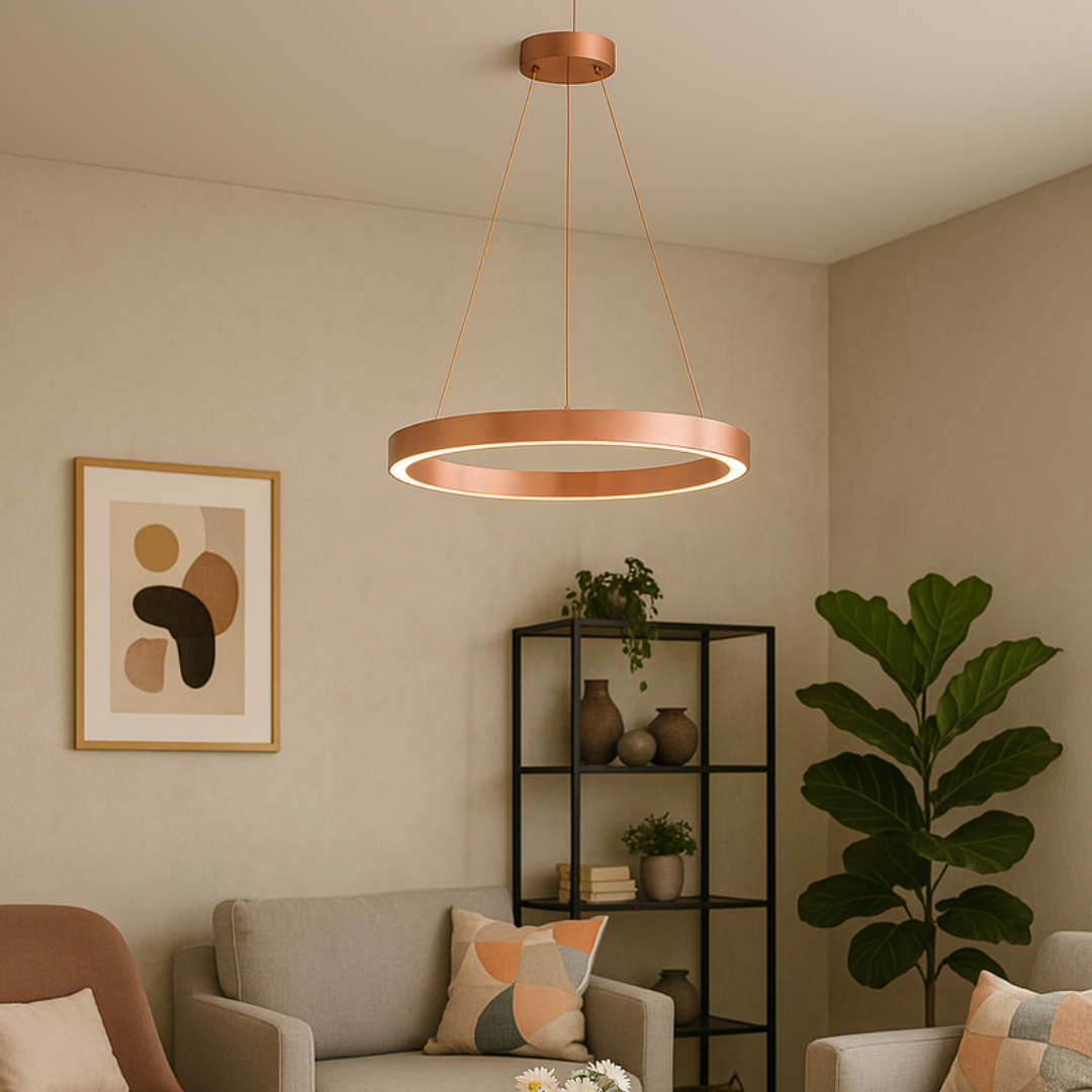 Hanglamp - Minimalistisch LED Design met Dimbaar Licht - Lumivelle