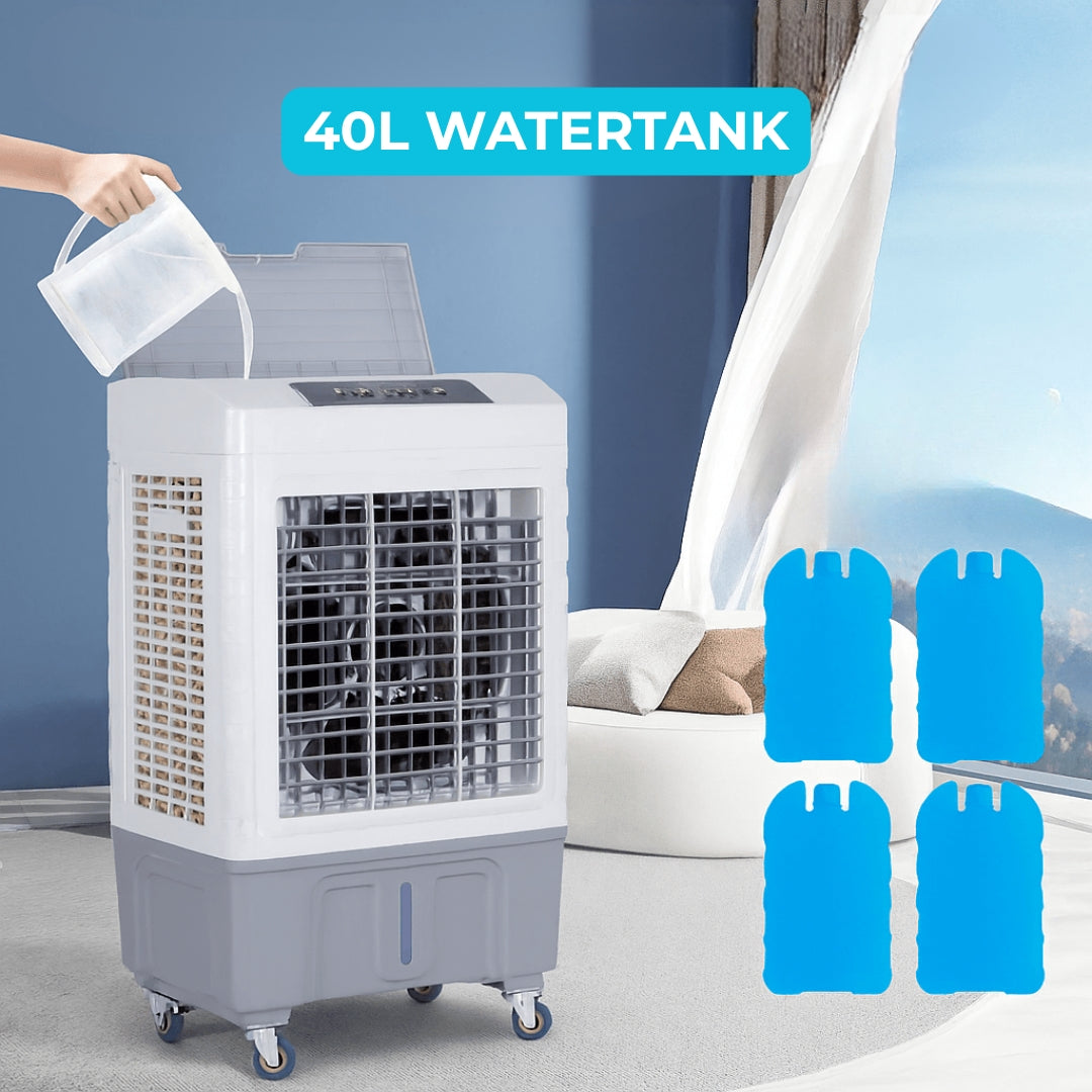 Mobiele Airco - 40L Voor Thuis en Kantoor