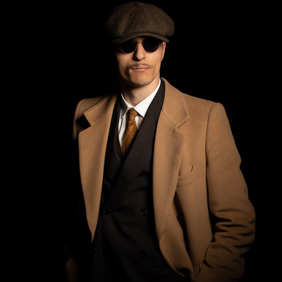 Shelby Elegante Vintage Herenhoed (Peaky Blinders)