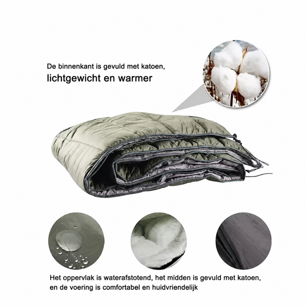 Hangmat - Geïsoleerde Onderquilt voor Kamperen