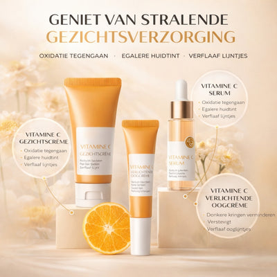 Vitamine C Gezichtsset - Complete Verzorging Voor Stralende Huid