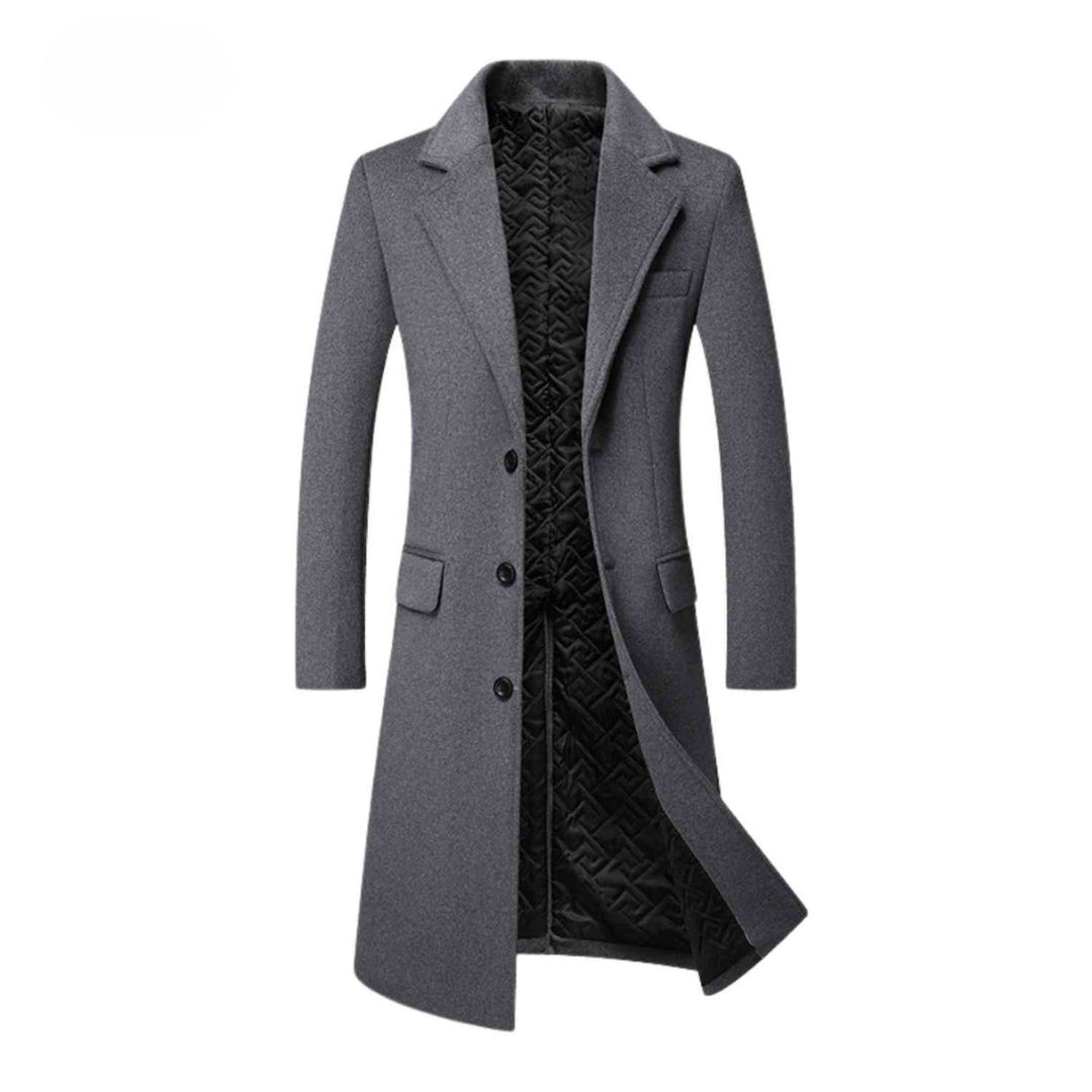 Wol Trench Coat - Klassieke Britse Lange Winterjas - Ashford