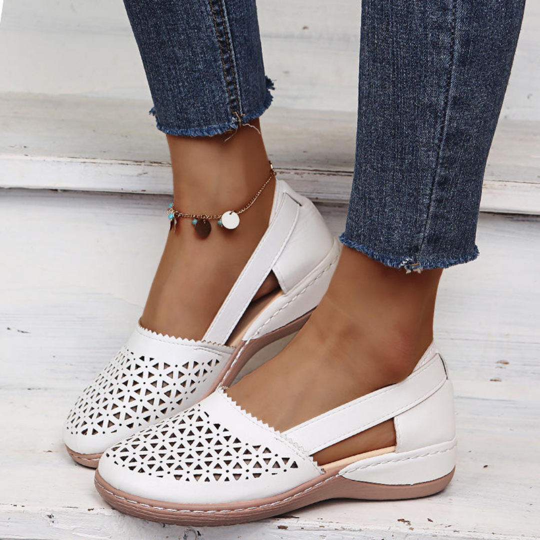 Comfortabele Ballerina Dames Schoenen Met Brede Pasvorm