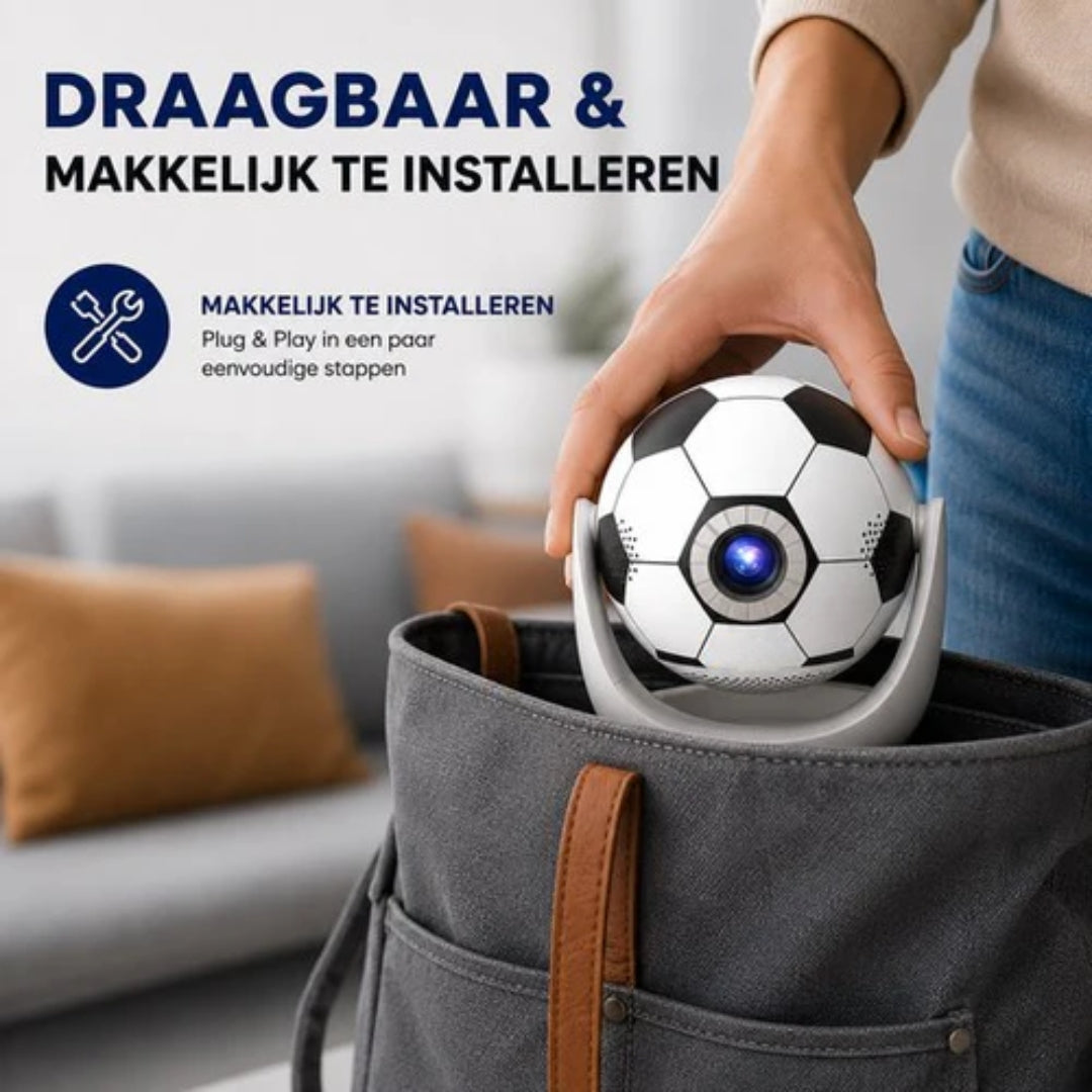 VisionBall - Smart Mini Beamer mit WiFi & Bluetooth
