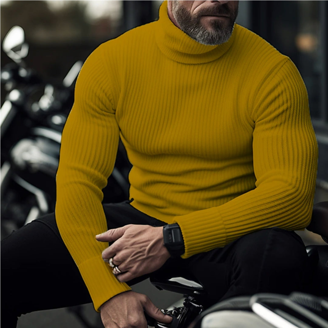 Top - Elegante Winter Trui met Opstaande Kraag - Norvane