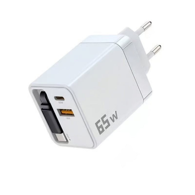 Snellader - 65W Dubbele USB Oplader